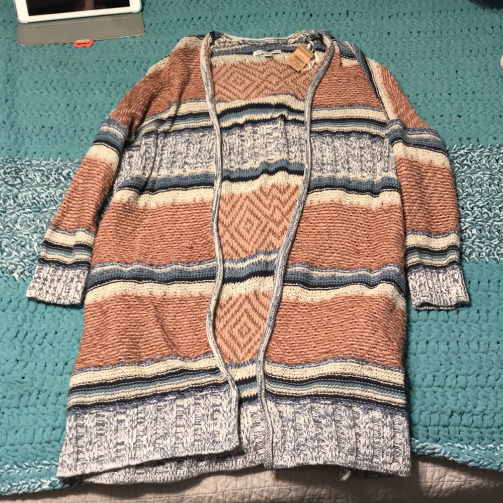 A&E cardigan sweater